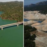 Lake Oroville, California. July, 2010 — August, 2016.